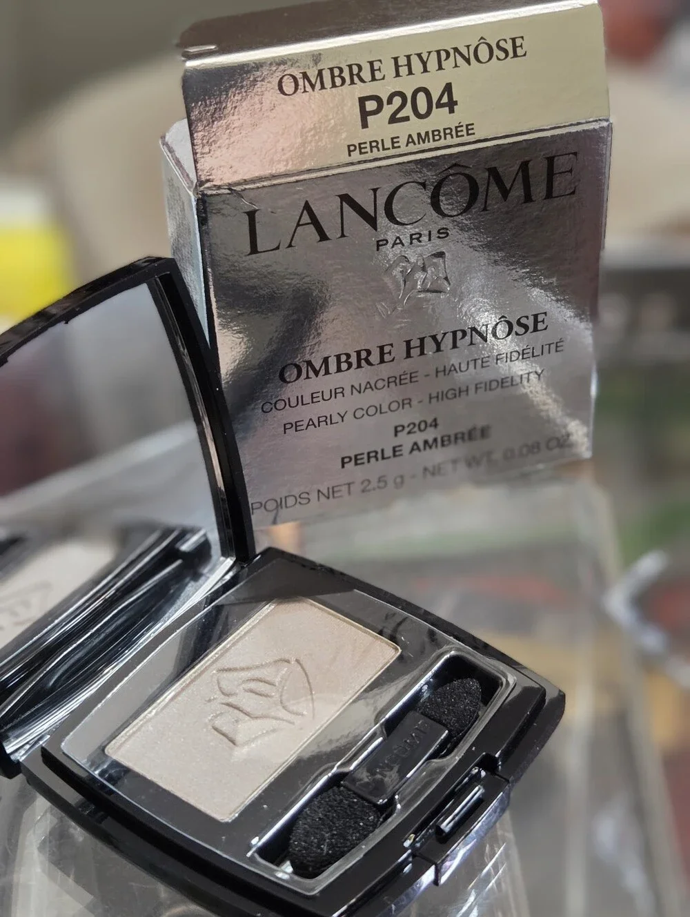 Lancome Ombre Hypnôse Pearly Color Eyeshadow Single in P204 Perle Ambree
